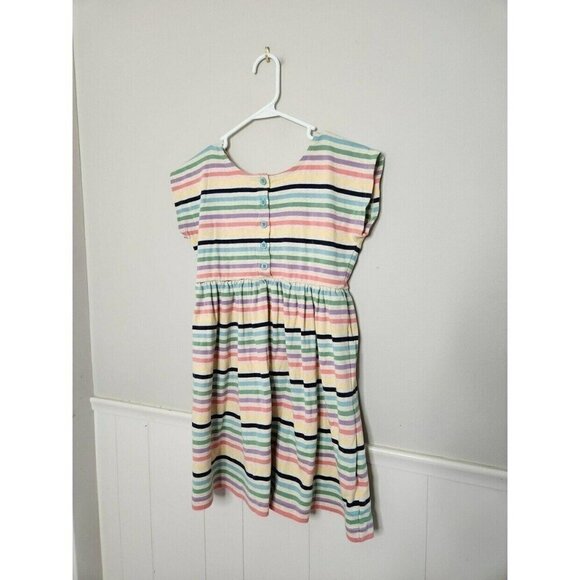 HANNA ANDERSSON Stripe Dress - Picture 1 of 3
